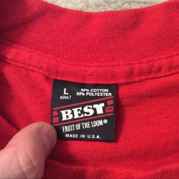 VTG 1980s MOLSON CANADIAN BEER T-SHIRT Size L - Picture 3 of 5